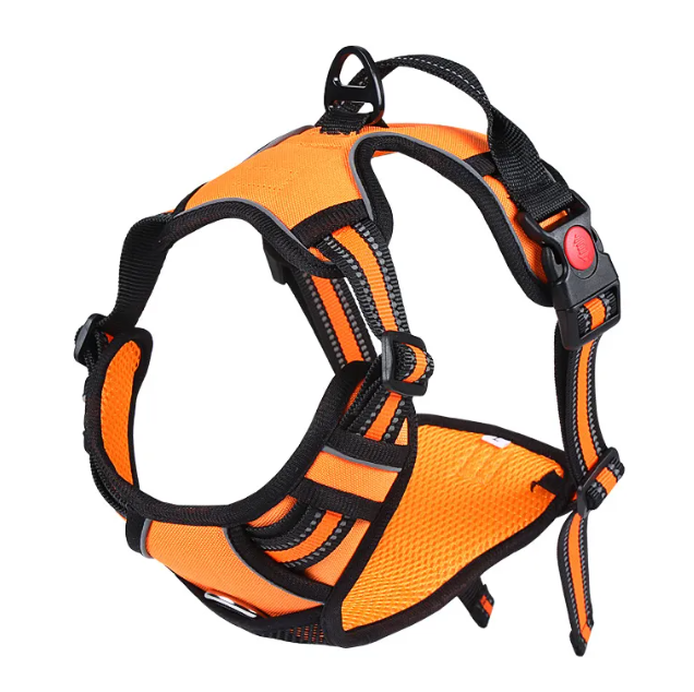 Barkable Oxford Vest Harness & Leash Set