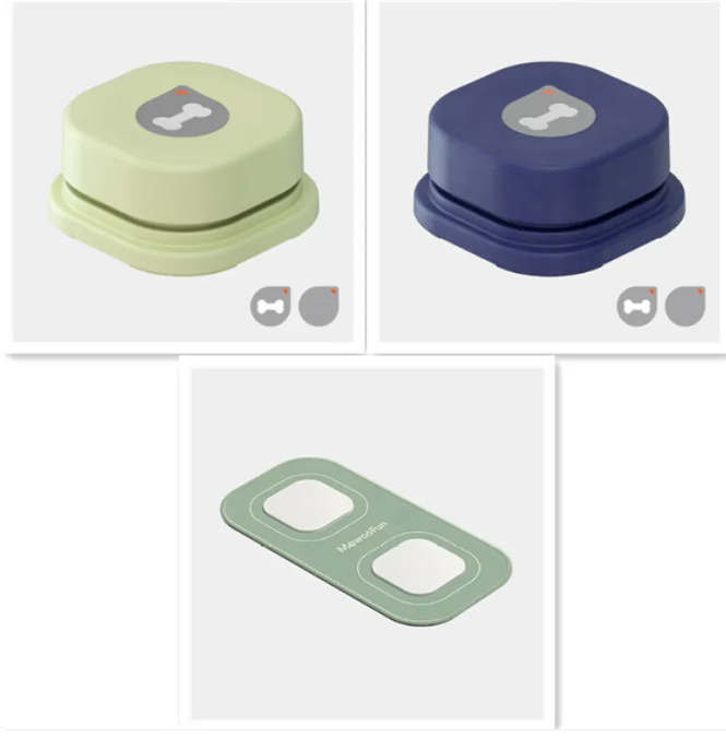 Barkable Talk Buttons — Recordable Pet Communication Set