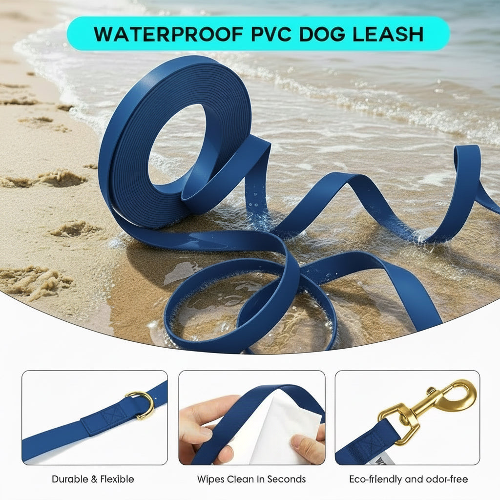 Barkable Waterproof Training Longline — Beach & Yard