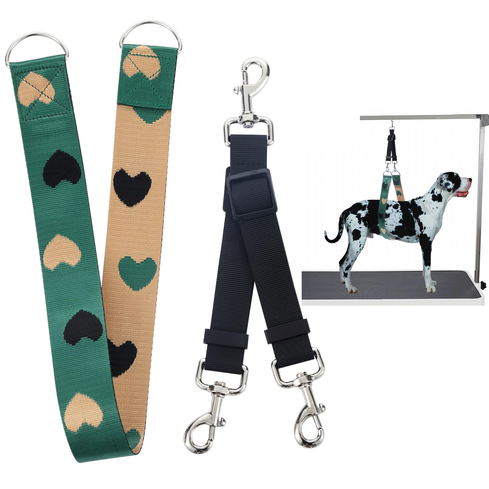 Barkable Grooming Belly Strap — Table Arm Support