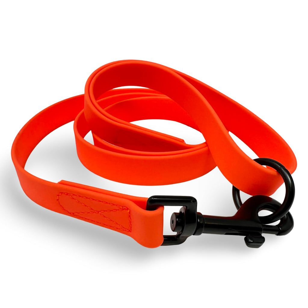 Barkable Hands-Free Crossbody Leash — Coated Webbing