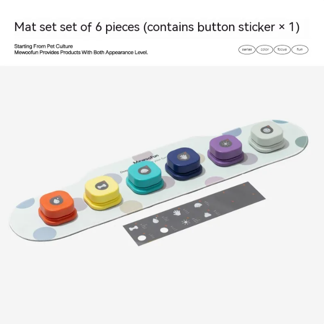 Barkable Talk Buttons — Recordable Pet Communication Set