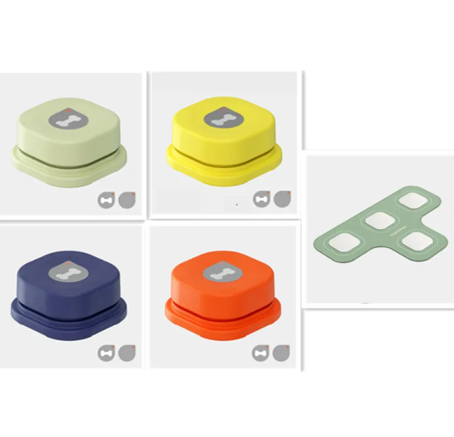 Barkable Talk Buttons — Recordable Pet Communication Set