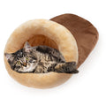 Barkable Slipper Cat Cave — Faux Suede