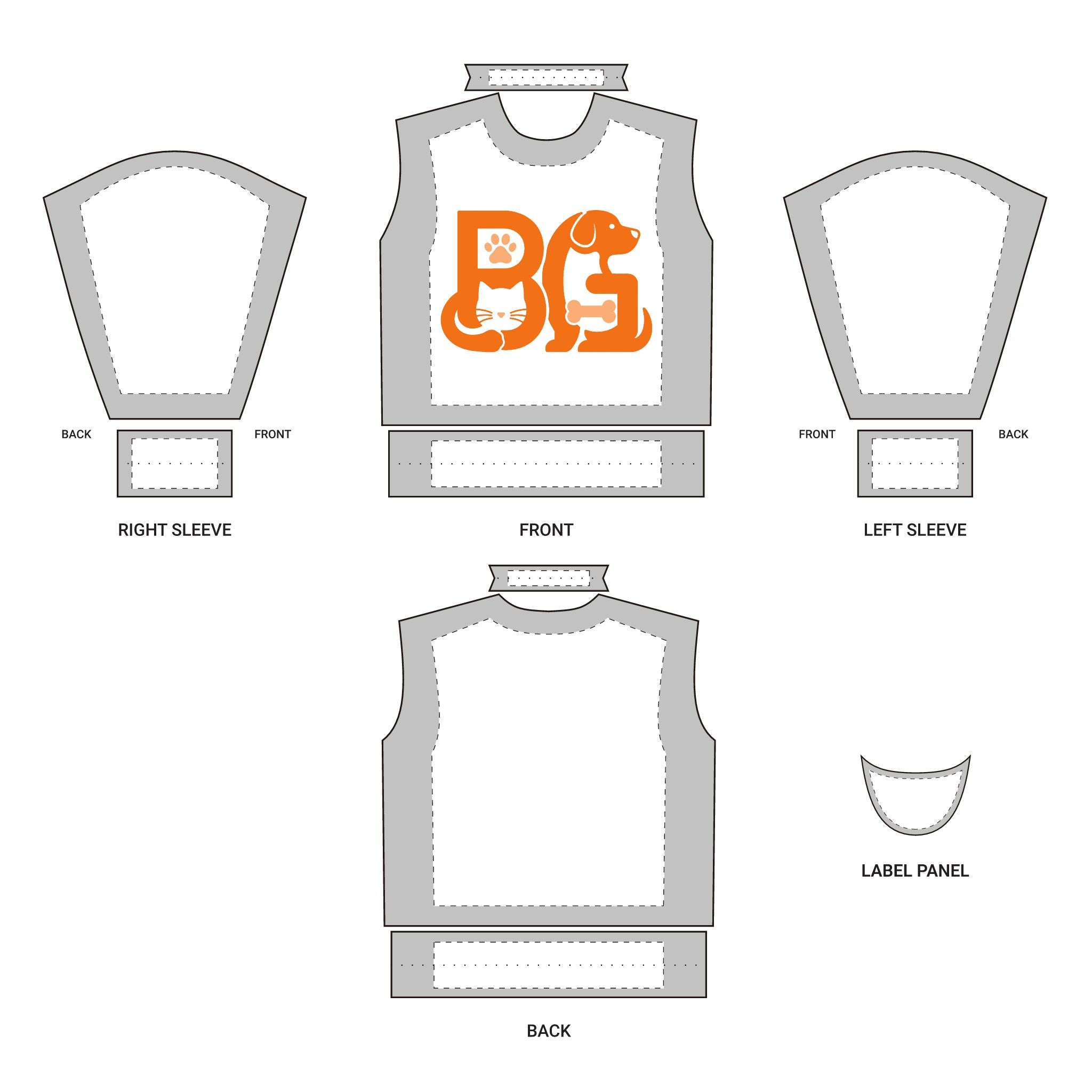 Barkable Personalized Pet Sweatshirt