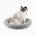 Barkable Round Donut Cat Bed — Washable