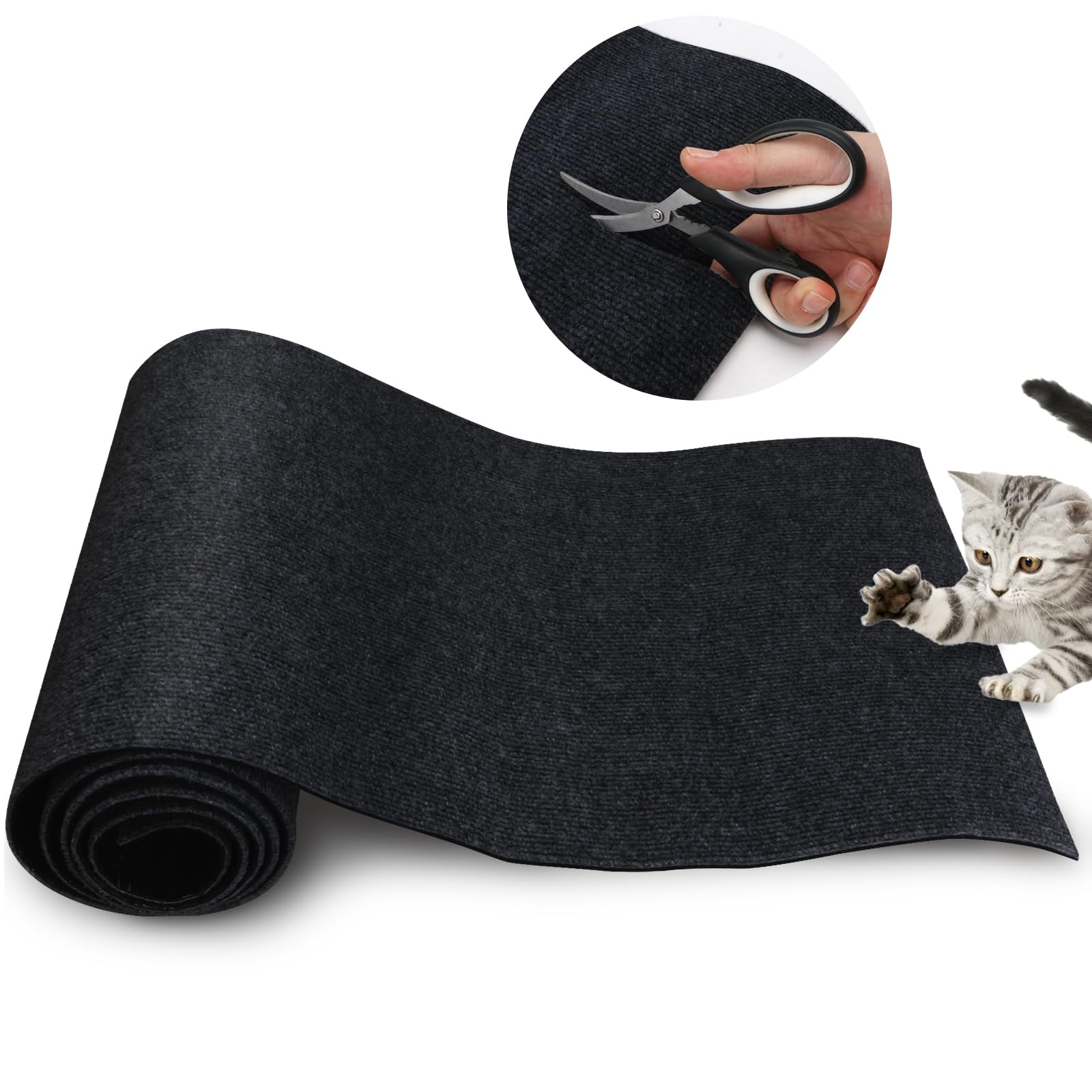 Barkable Scratch Carpet Roll — 120 in, Trimmable