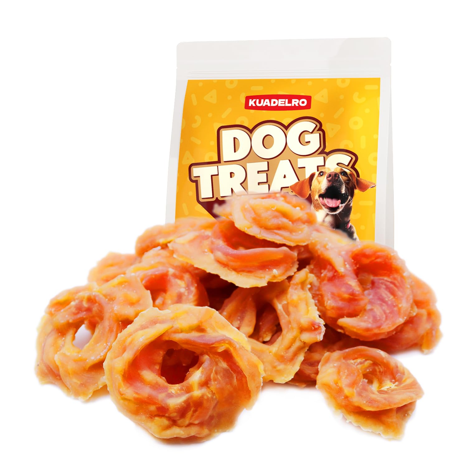 Barkable Chicken Rings — Dried Breast Chews, 10.54 oz