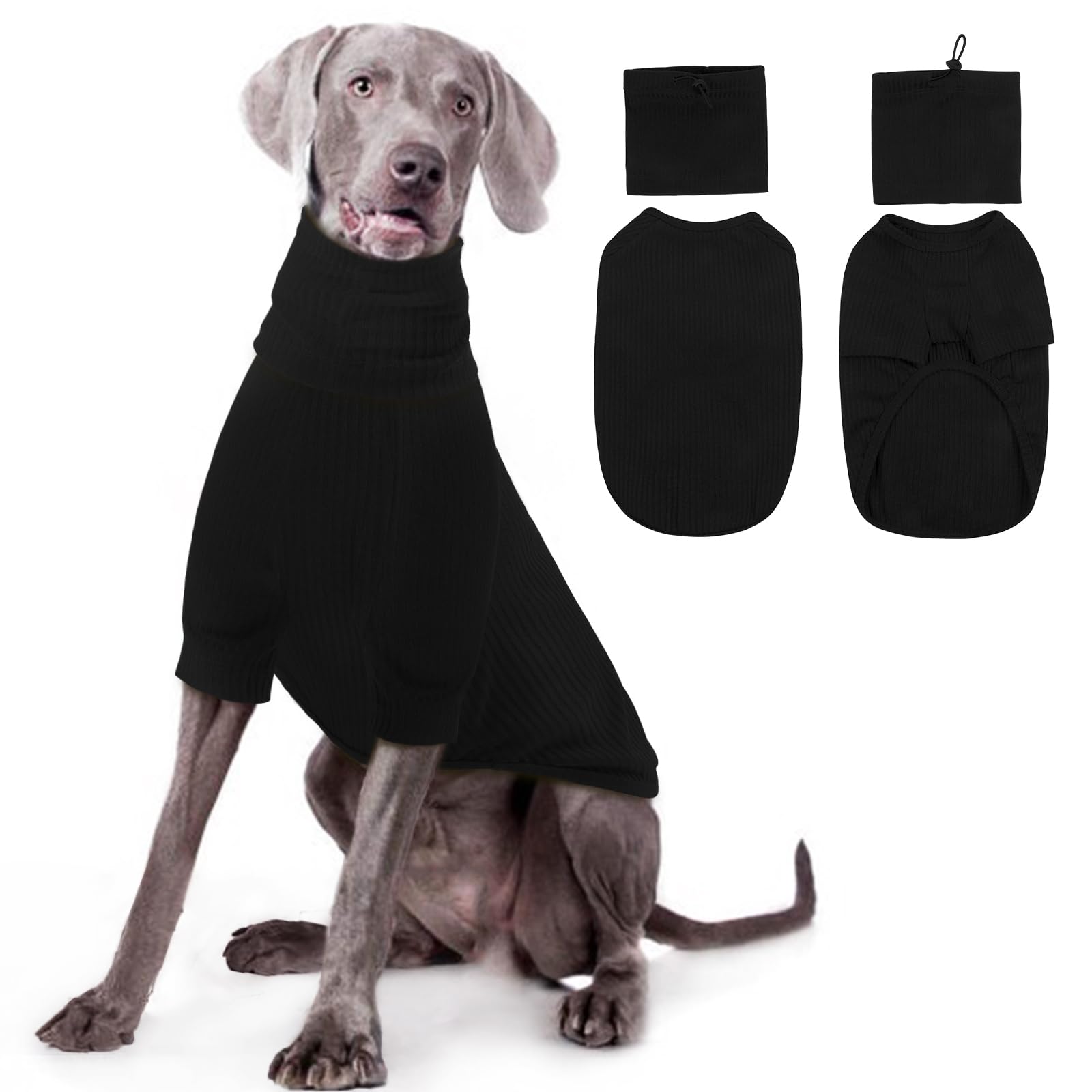 Barkable 2-in-1 Dog Hoodie — Detachable Ear Wrap