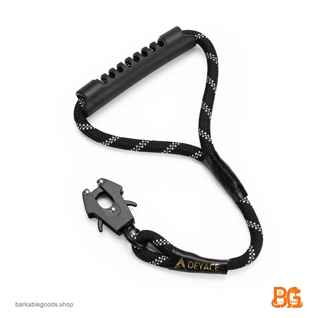 Barkable Traffic Leash — 1.25 ft, Heavy-Duty Clip