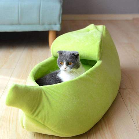 Barkable Banana Snuggle Bed