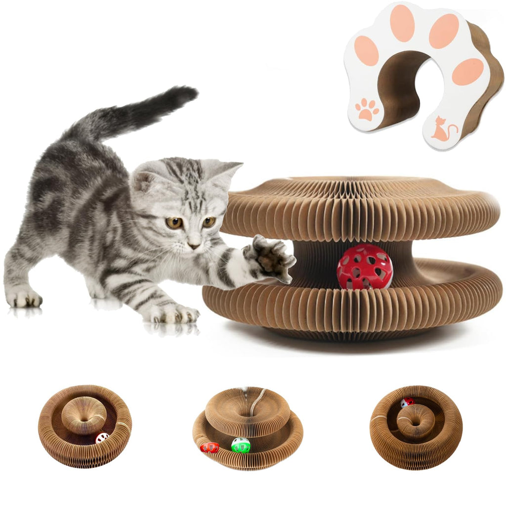 Barkable Accordion Scratch Toy — Folds Flat
