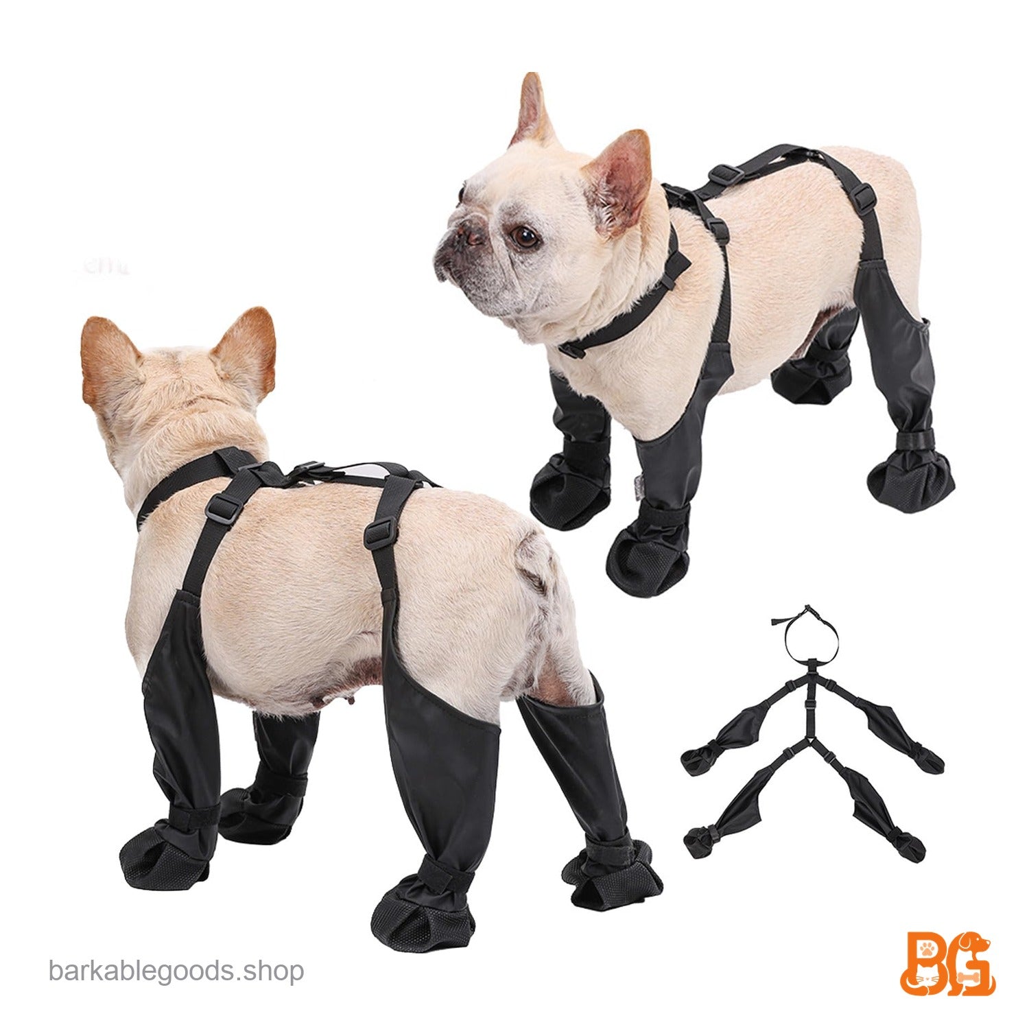 Barkable All-Terrain Dog Boots — Waterproof, Anti-Slip