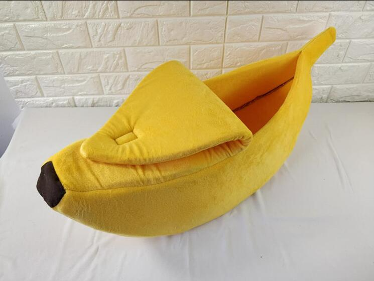 Barkable Banana Snuggle Bed