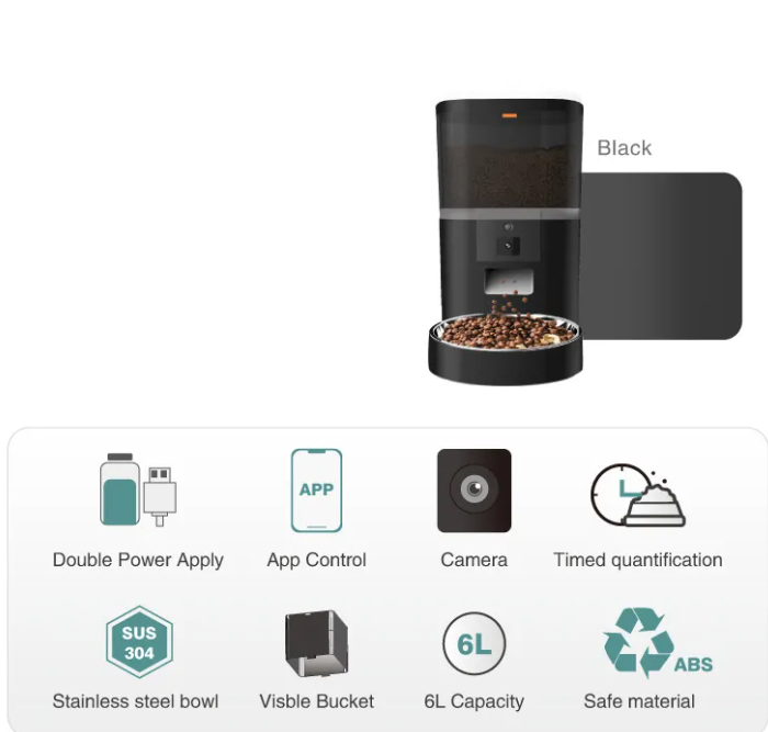 Barkable SmartBowl Wi-Fi Feeder with Camera