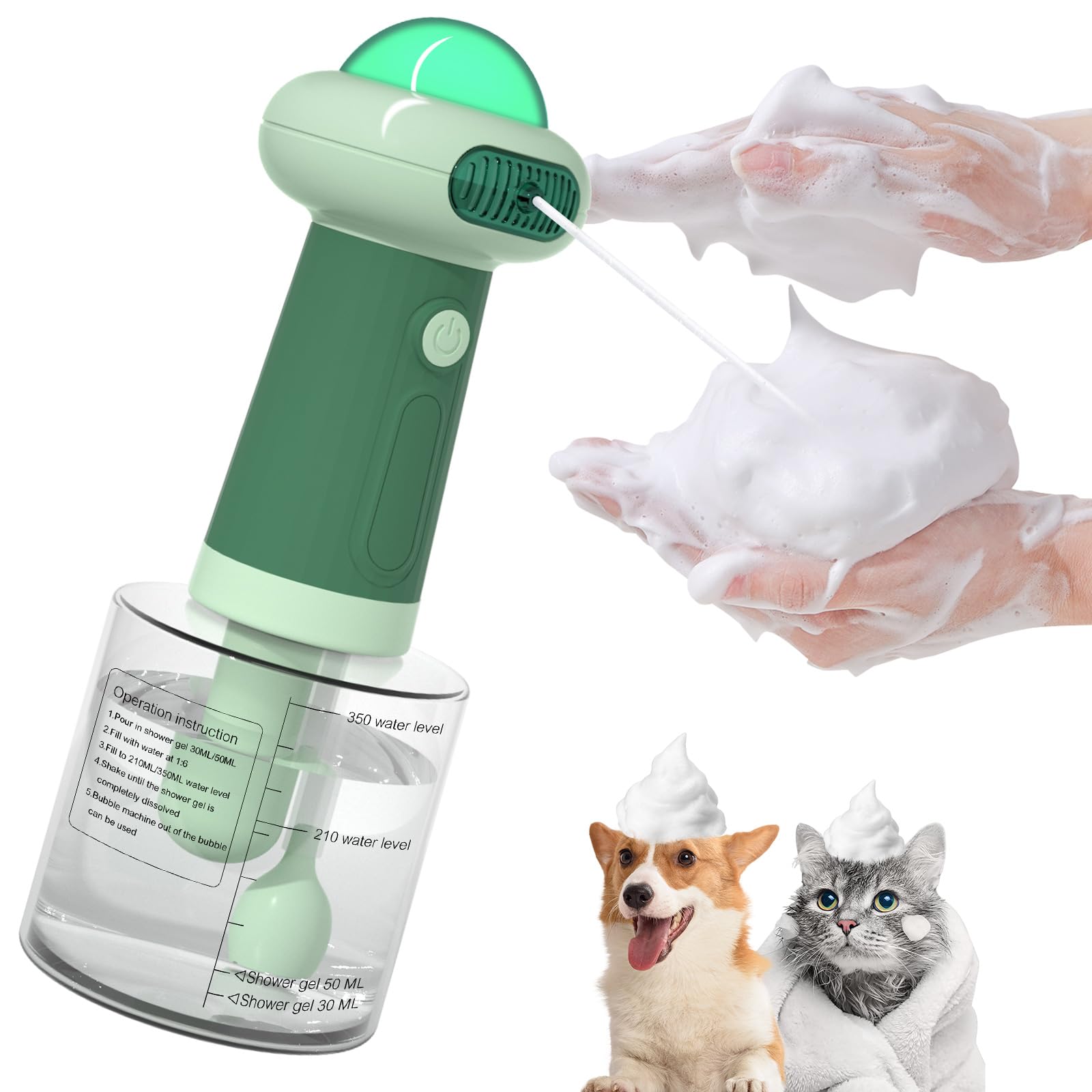 Barkable Electric Foaming Shampoo Dispenser