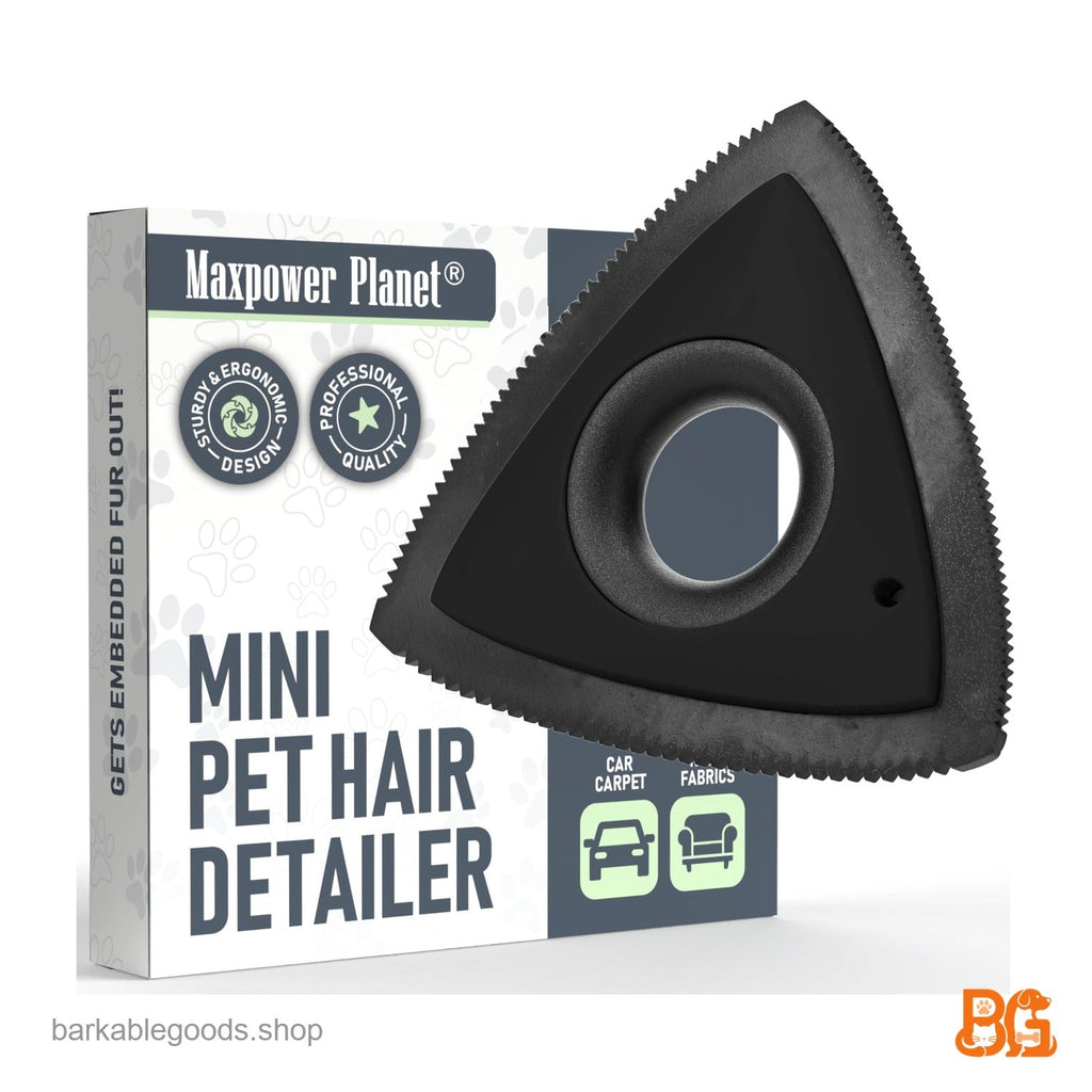 Barkable Pet Hair Remover — Car & Carpet Tool