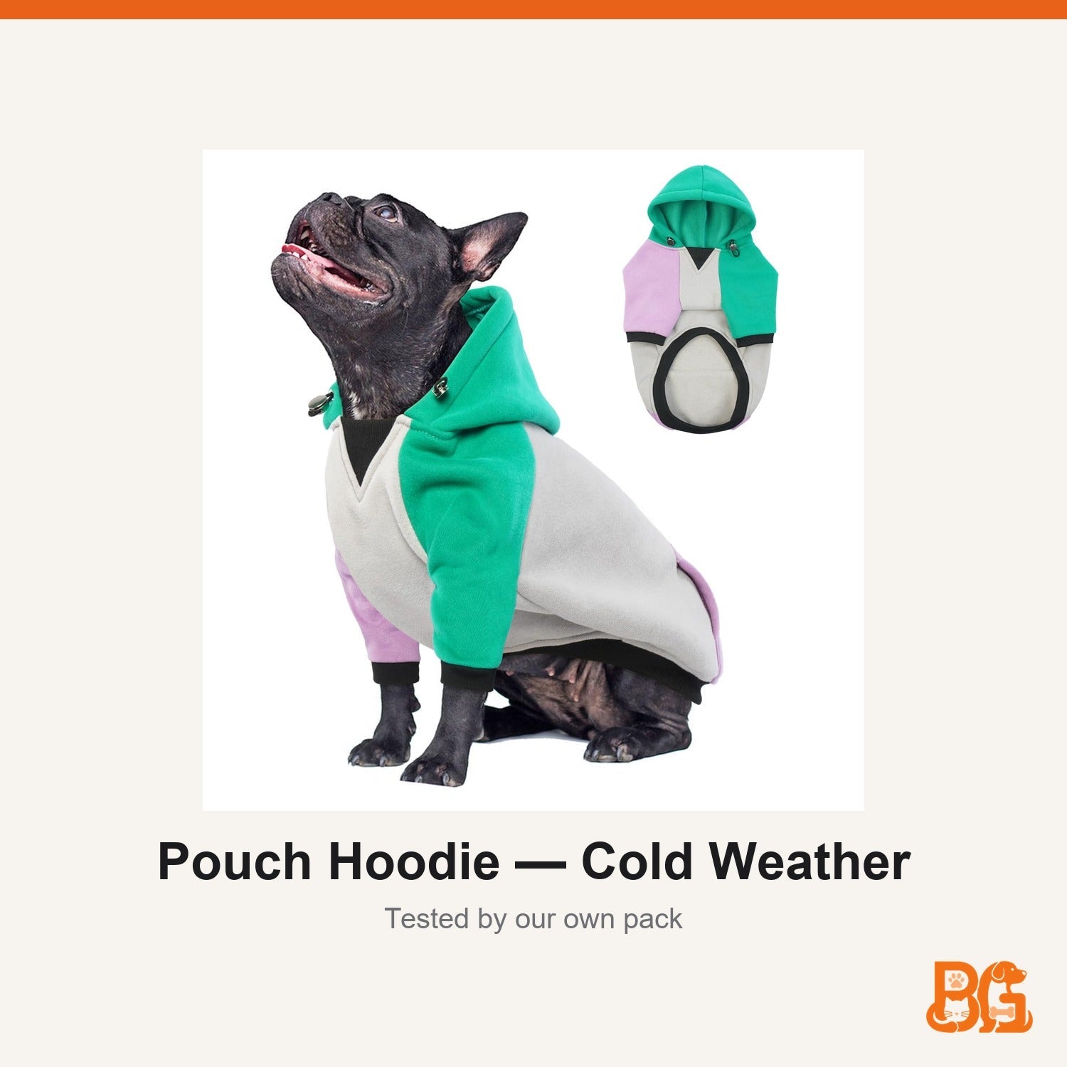 Barkable Pouch Hoodie — Cold Weather