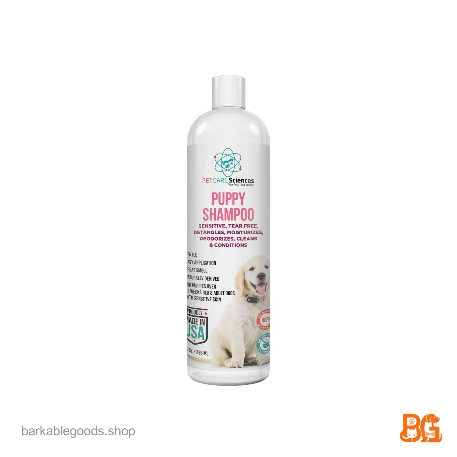 PetCare Sciences Tearless Puppy Shampoo & Conditioner — 8 fl oz